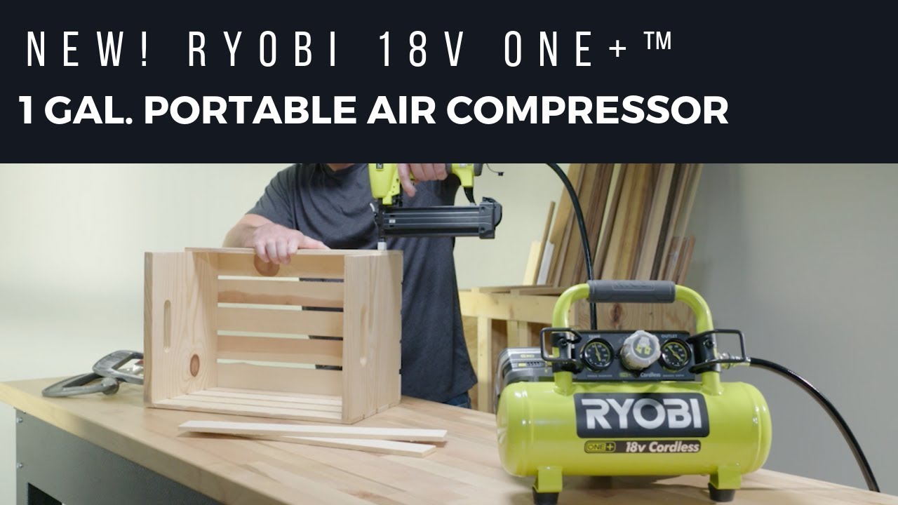 NEW 18V ONE+&trade; 1 Gal. Portable Air Compressor