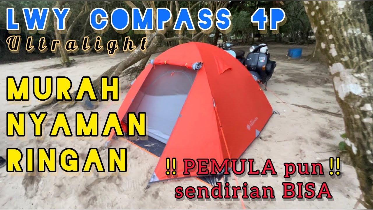 REAL - REview asAL tenda ultralight LWY Compass 4p & footprint #dhaulagiri #ultralight