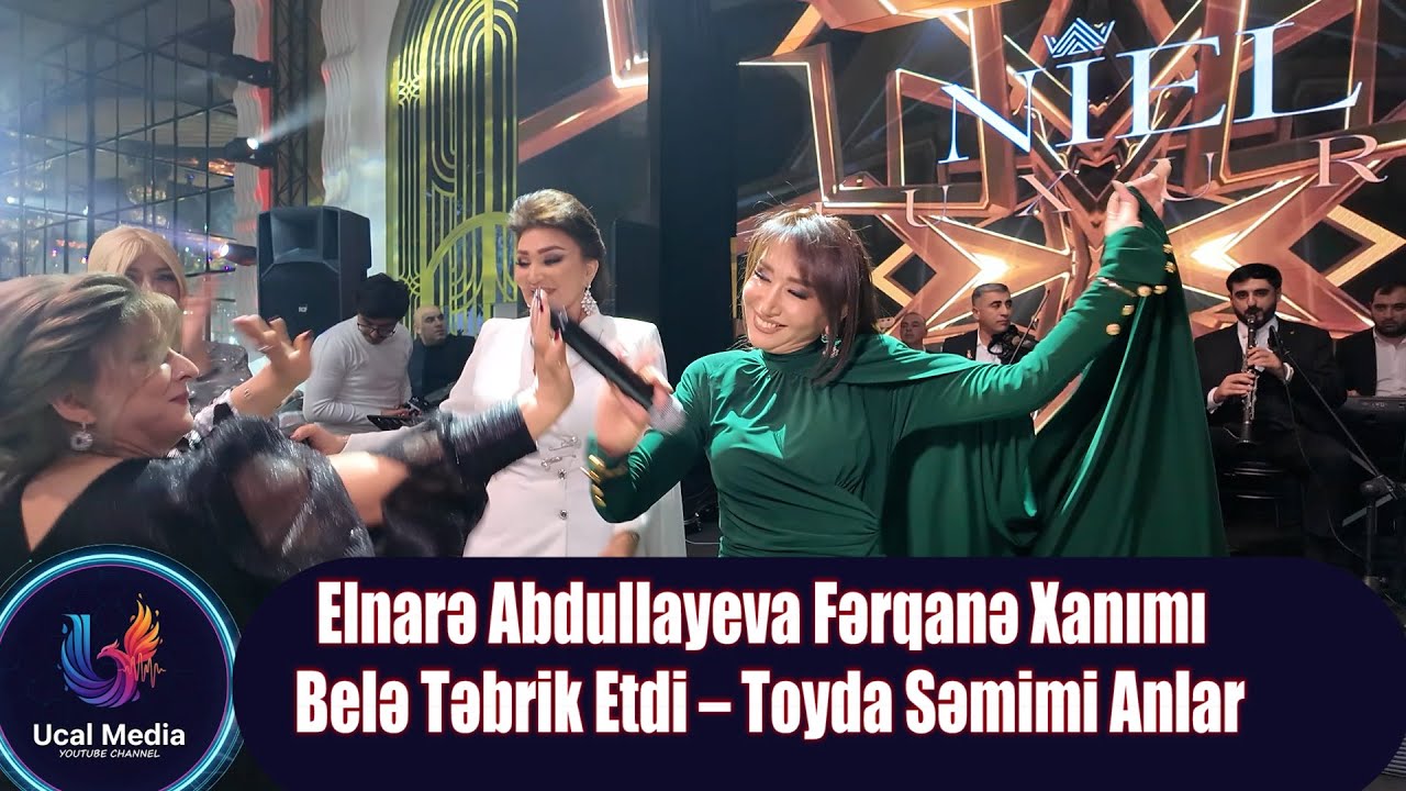 ELNARƏ ABDULLAYEVA FƏRQANƏ XANIMI BELE TƏBRK ETDİ