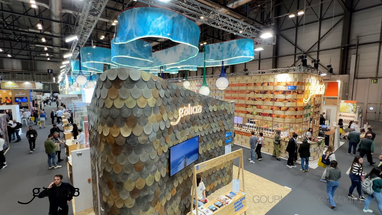 Stand GALICIA • SALON GOURMETS 2024 Madrid • iSV·2' • www.flyviewvideo.com