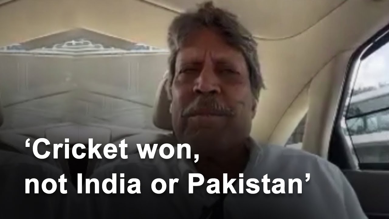 Cricket won, not India or Pakistan: Kapil Dev on Asia Cup encounter