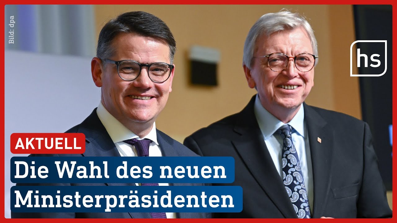 Der neue Ministerpr&auml;sident des Landes Hessen wird gew&auml;hlt | hessenschau