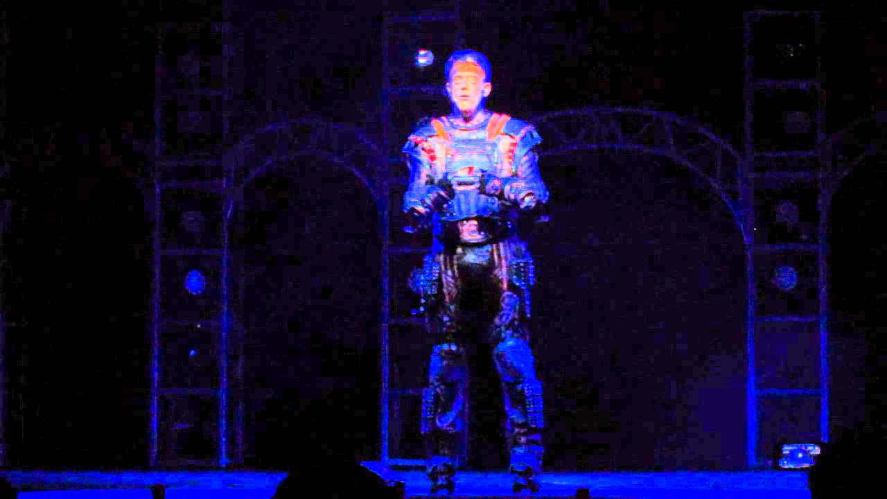 STARLIGHT EXPRESS SINGAPORE: Rusty performs Starlight Express at Media Call