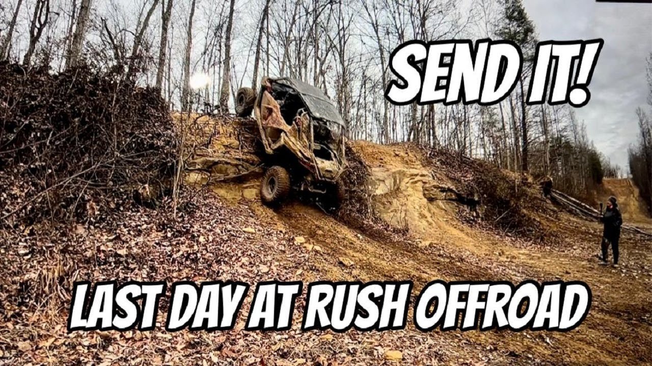 Last Day of Testing our New PRO XP 4 RZR on Black and Red Trails at Rush Offroad