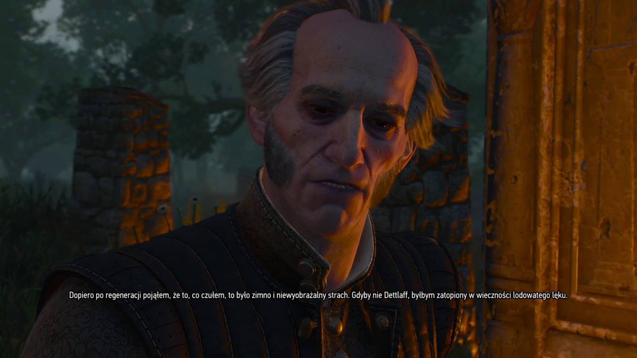 Wiedźmin 3: Dziki Gon - Emiel Regis opowiada co się dzieje po śmierci