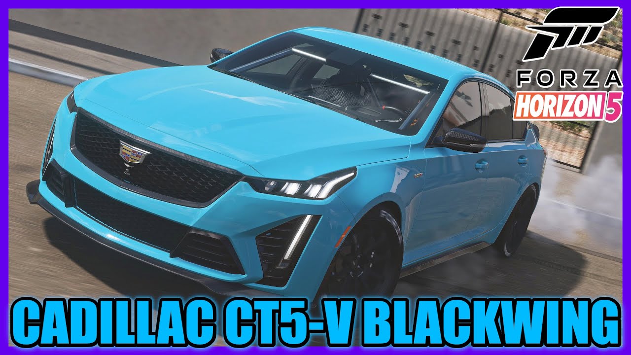 Forza Horizon 5 -Cadillac CT5-V Blackwing -Drift Build And Tune