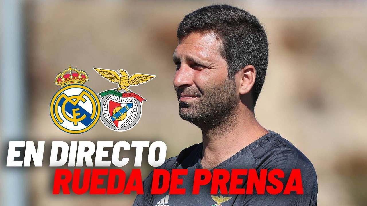 EN DIRECTO I Real Madrid - Benfica: rueda de prensa de Jo&atilde;o Tralh&atilde;o previa al partido de Champions