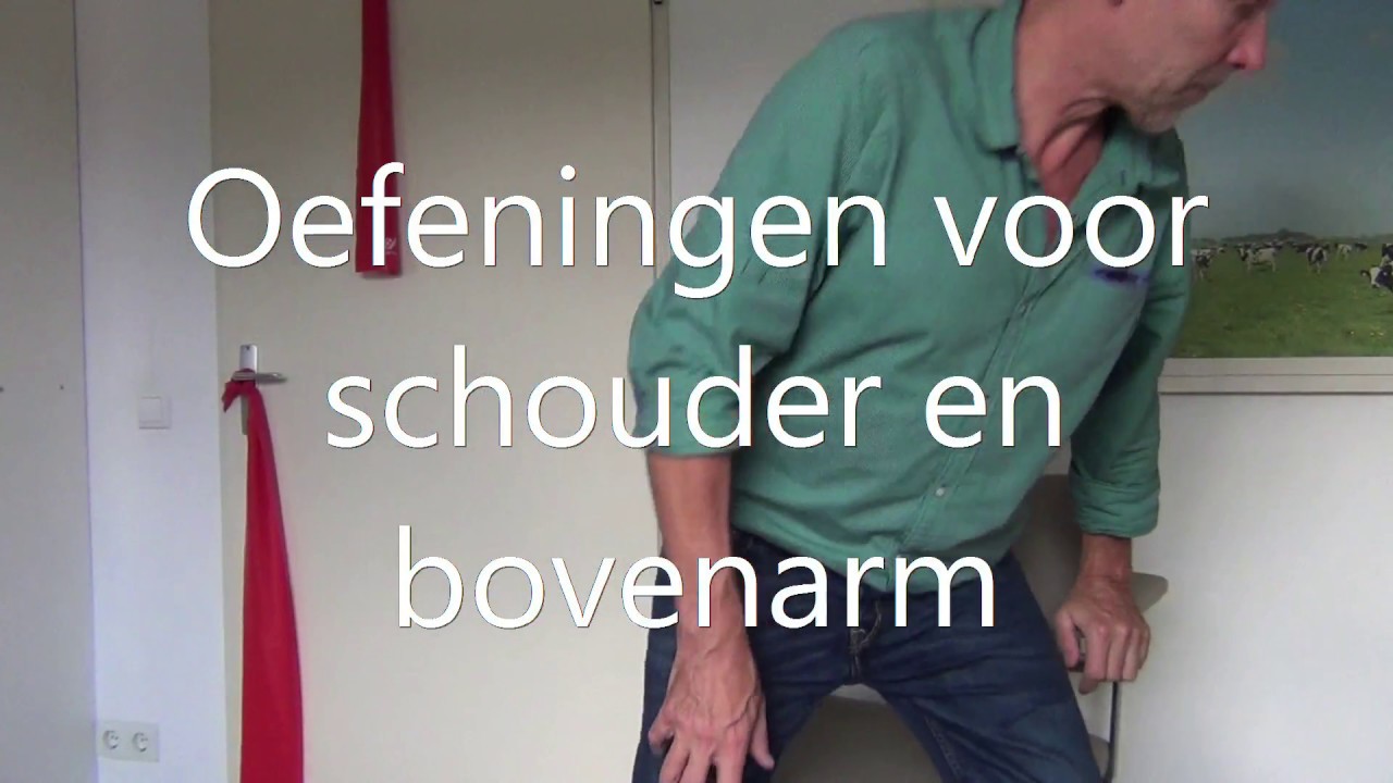 Oefeningen voor schouder en bovenarm