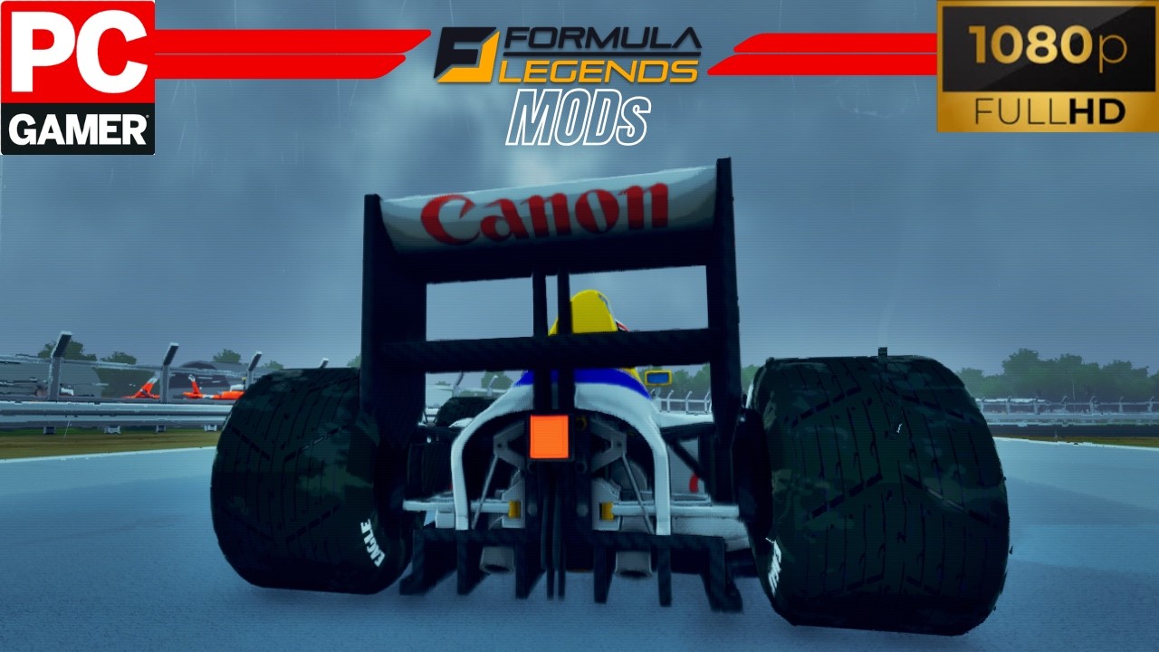 🏁 FORMULA LEGENDS: Mansell Williams Mods 🇬🇧 England Race – 16 Laps! 🔥