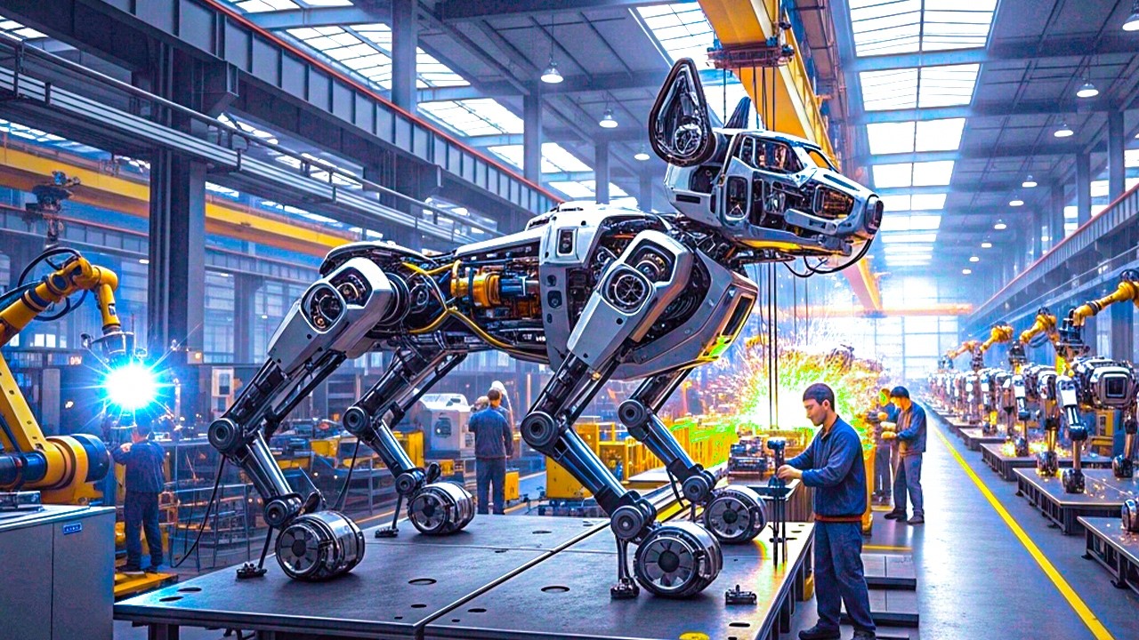 Inside a Robot Dog Factory 🤖 | Full Manufacturing Process #TheFactoryNarrative