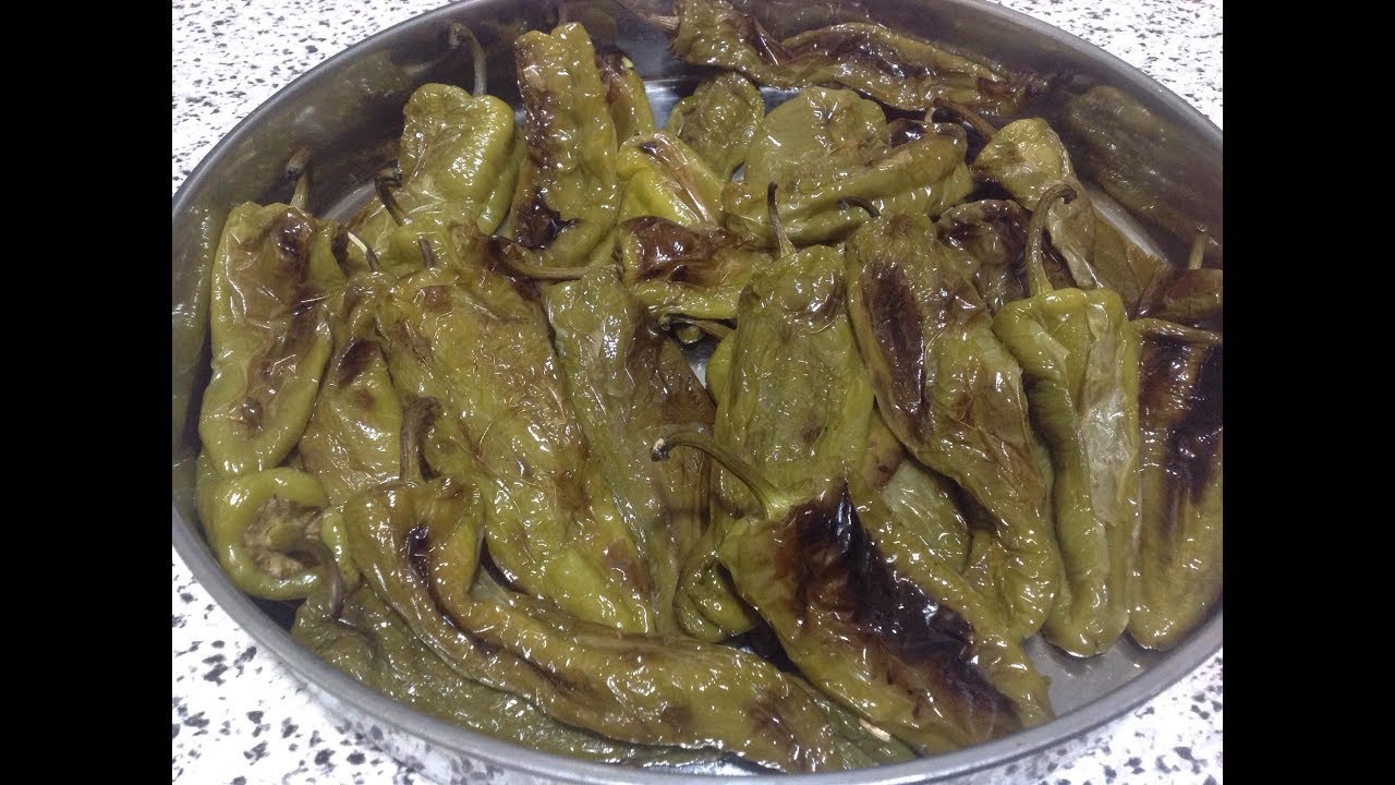 الطريقة الصحية لشوي الفلفلة في الفرن، مذاق رائع و لذيذ جدا مع طريقة الاحتفاض لمدة طويلة Peppers