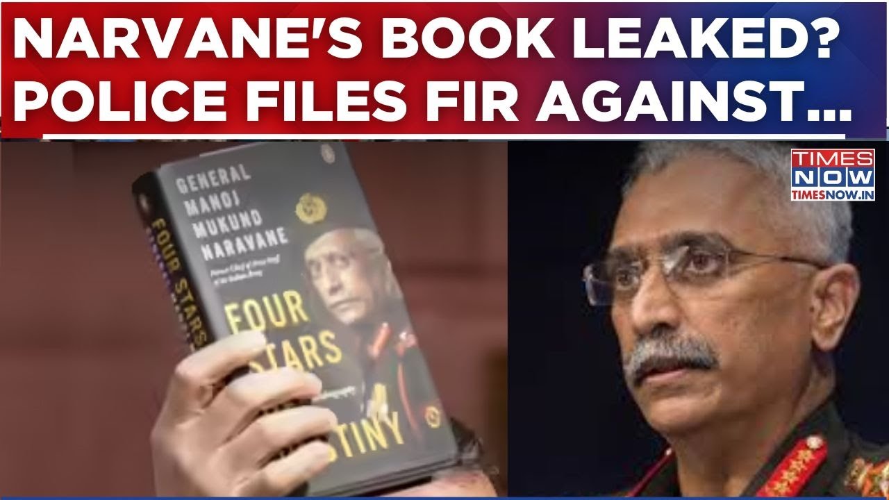 Narvane's Book Row: PDFs Circulating Online? Delhi Police Takes Cognisance, Files FIR Against...