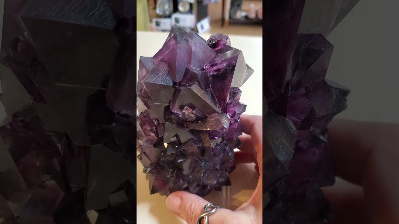 Purple Alunite Alum Quartz