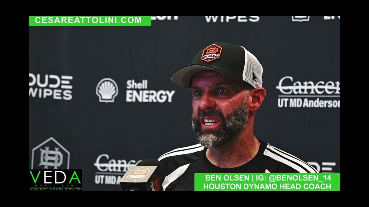 VEDA WORLD NEWS | PRESS CONFERANCE WITH HOUSTON DYNAMO HEAD COACH BEN OLSEN 7/31/2026