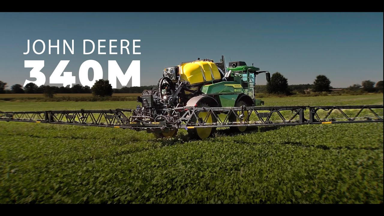 Najlepszy kompaktowy opryskiwacz samojezdny - Opryskiwacz JohnDeere340M