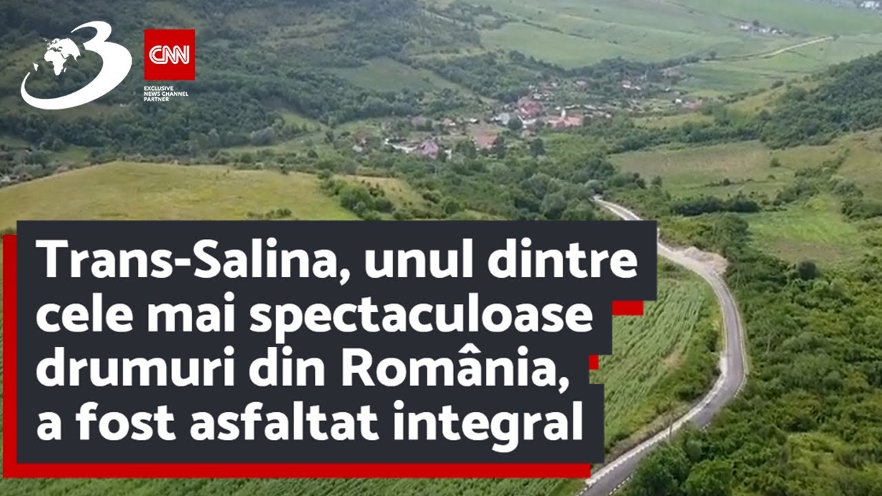 Trans-Salina, unul dintre cele mai spectaculoase drumuri din România, a fost asfaltat integral