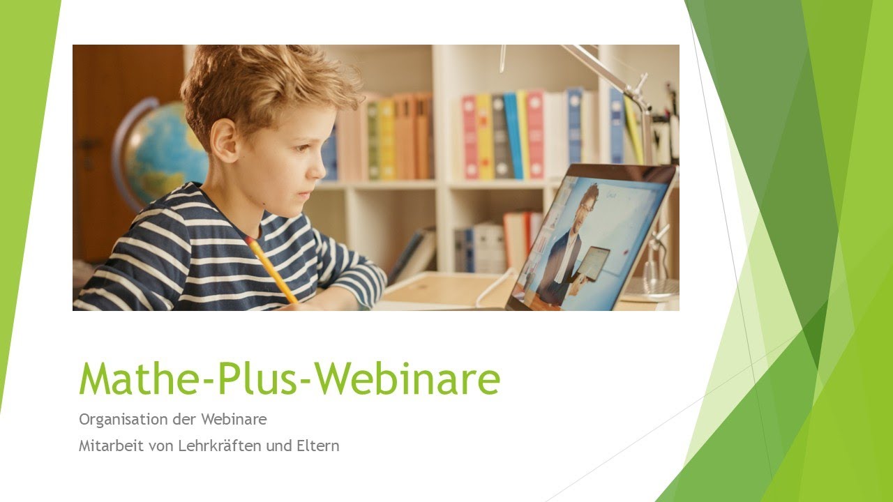 Mathe Plus Webinare 2025 Organisationsform