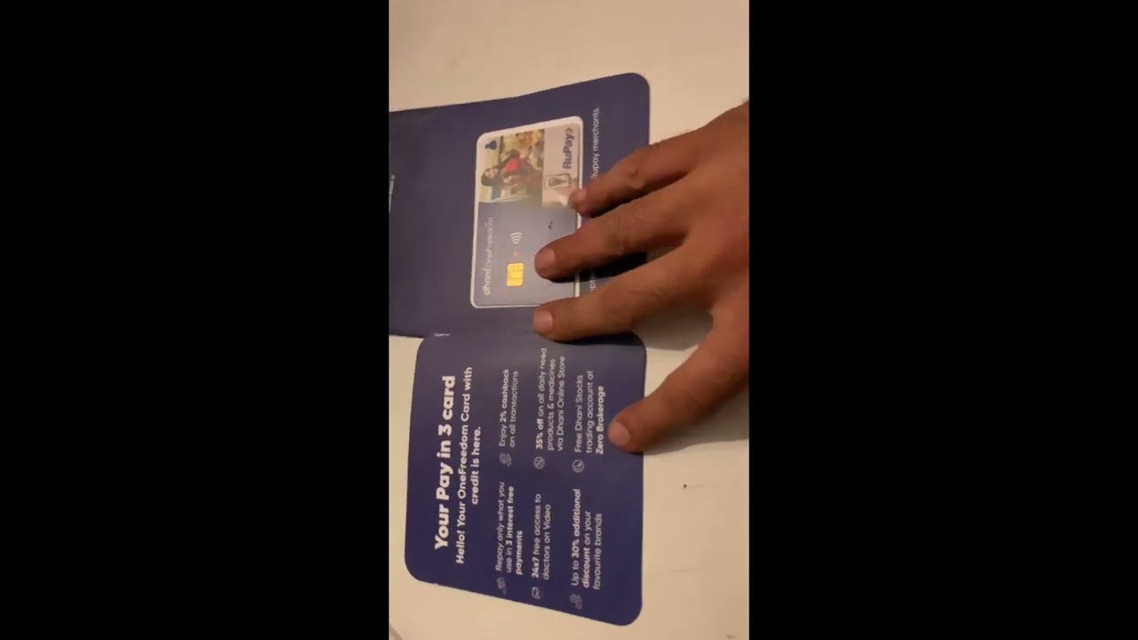 Dhani card unboxing 2022
