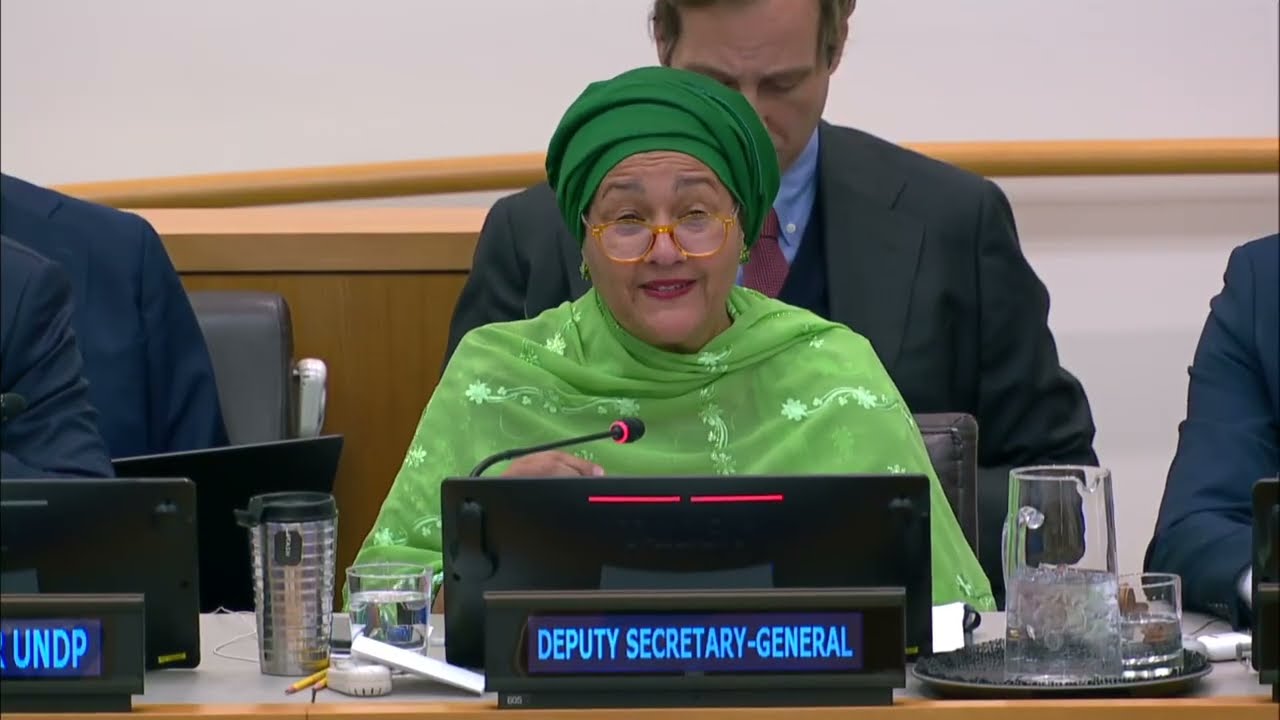 Amina J. Mohammed au Conseil d'administration du PNUD, de l'UNFPA et de l'UNOPS | Nations Unies
