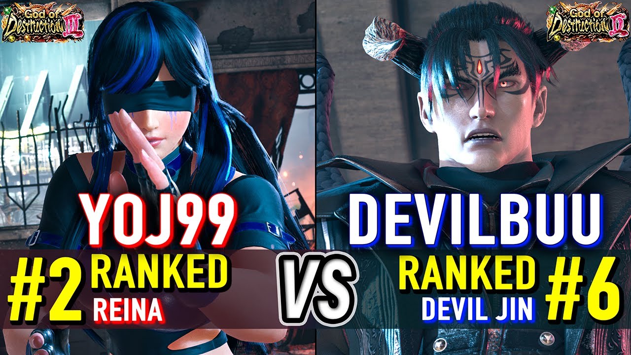 T8 🔥 YOJ99 (#2 Ranked Reina) vs DEVILBUU (#6 Ranked Devil Jin) 🔥 Tekken 8 High Level Gameplay