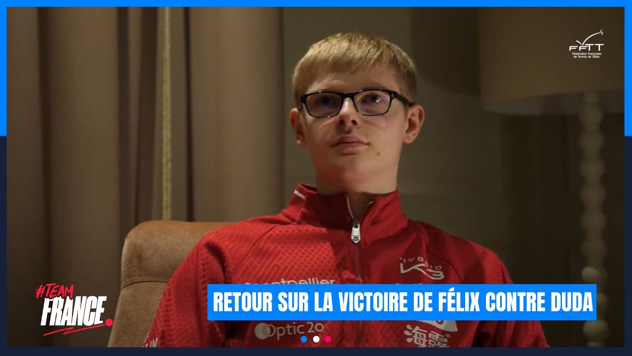 Revivez au plus près de l'action la victoire de Félix Lebrun contre Benedikt Duda | TOP16 Européen