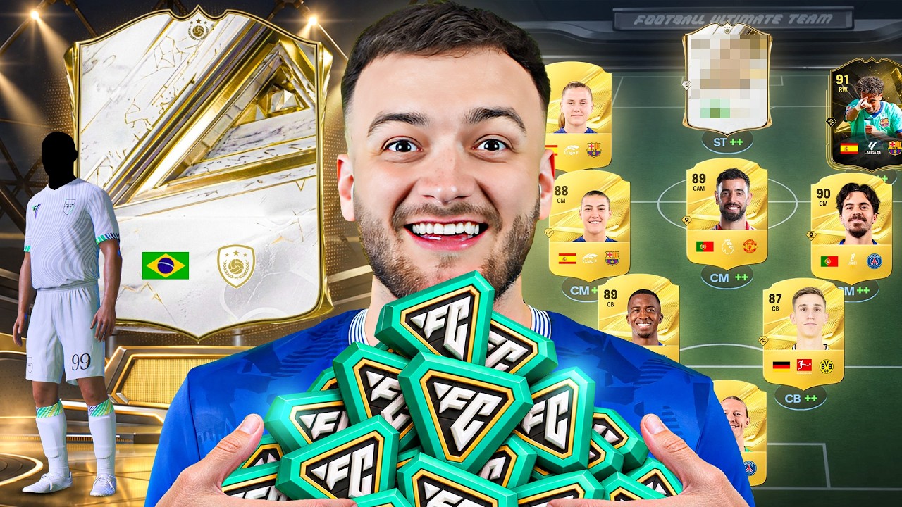 100 000 FC Points решают, какой будет моя команда в FC27!! БЕЗУМНАЯ БРАЗИЛЬСКАЯ ИКОНА!