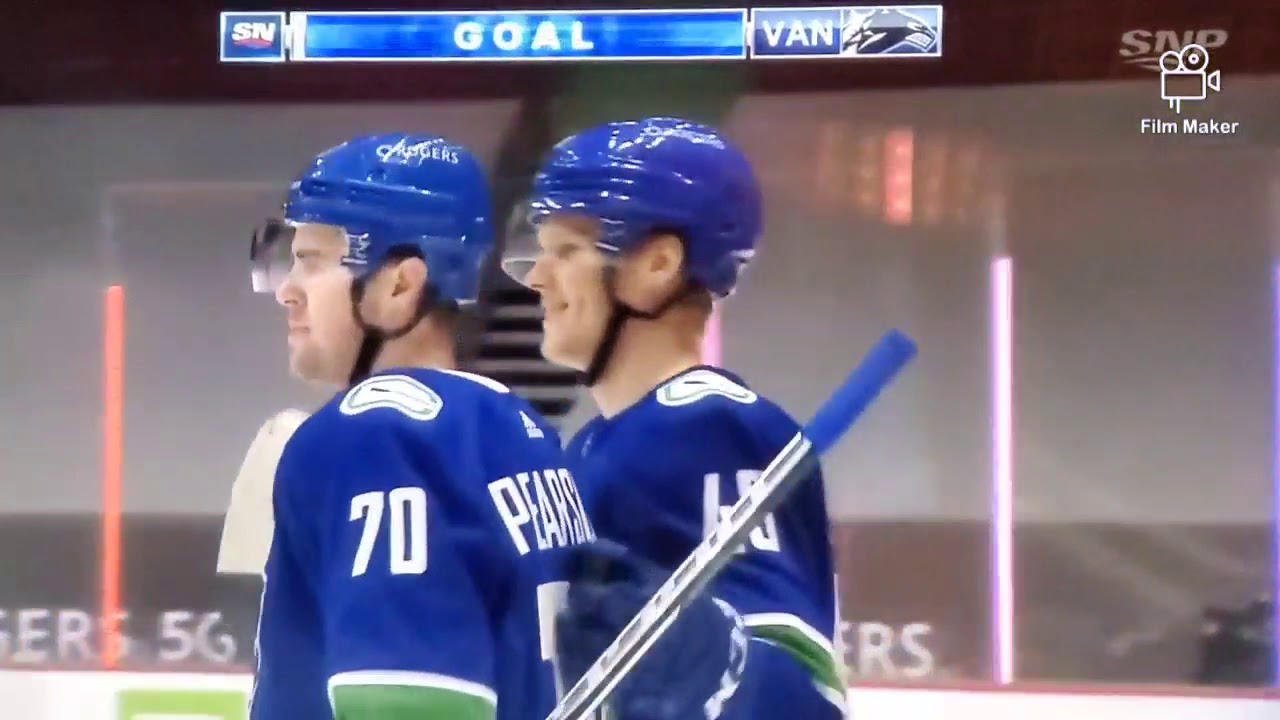 Olli Juolevi First Career NHL Goal Vs Ottawa Senators