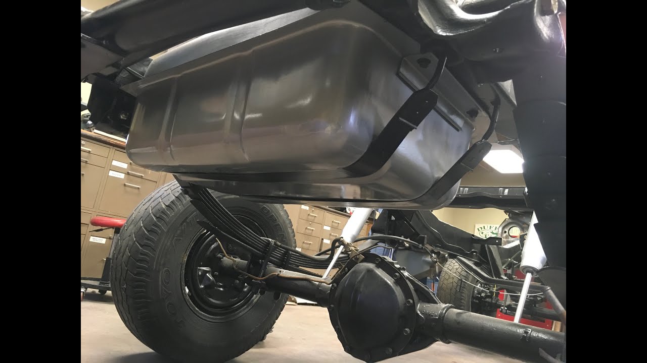 Gen I Blazer Restore and Conversion  Ep 3 fuel tank install