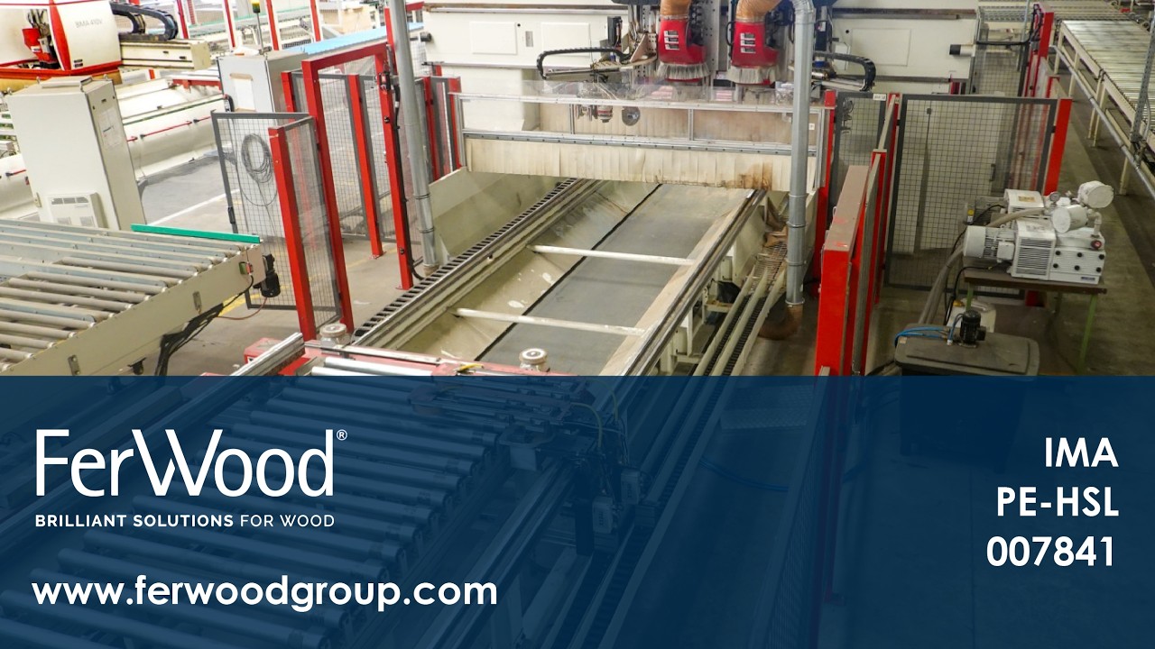 Centro di lavoro a bordare in azione - IMA - PE-HSL - Ferwoodgroup - 007841