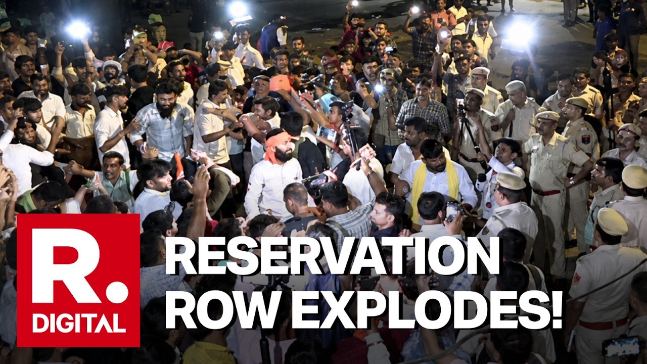 'Reservation Hatao' Protest: Crowd Swells At Delhi's Jantar Mantar, Several Detained; RAF Deployed