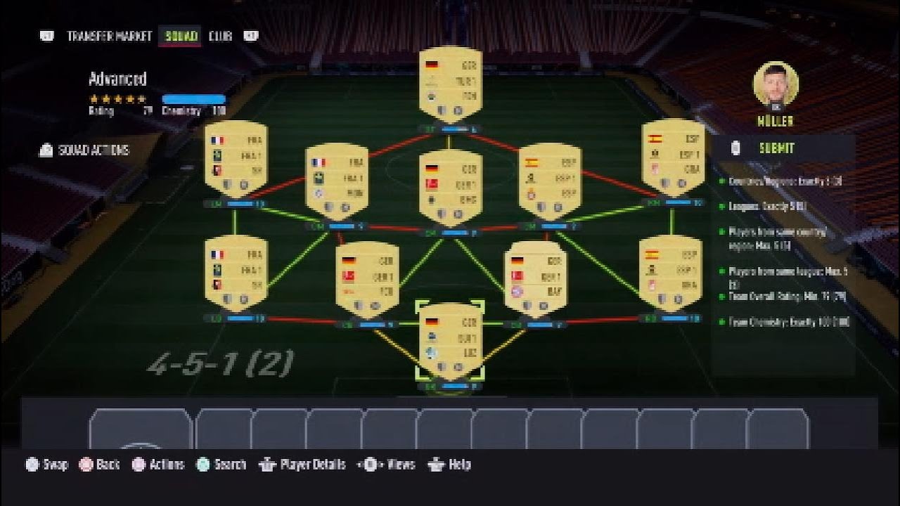 Fifa 22 Fiendish and advanced SBC cheep no loyalty