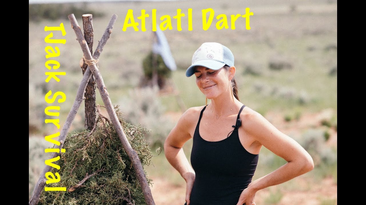 Exclusive Content Atlatl Dart and natural Cordage Chapter of Kirsten Rechnitz's new DVD series