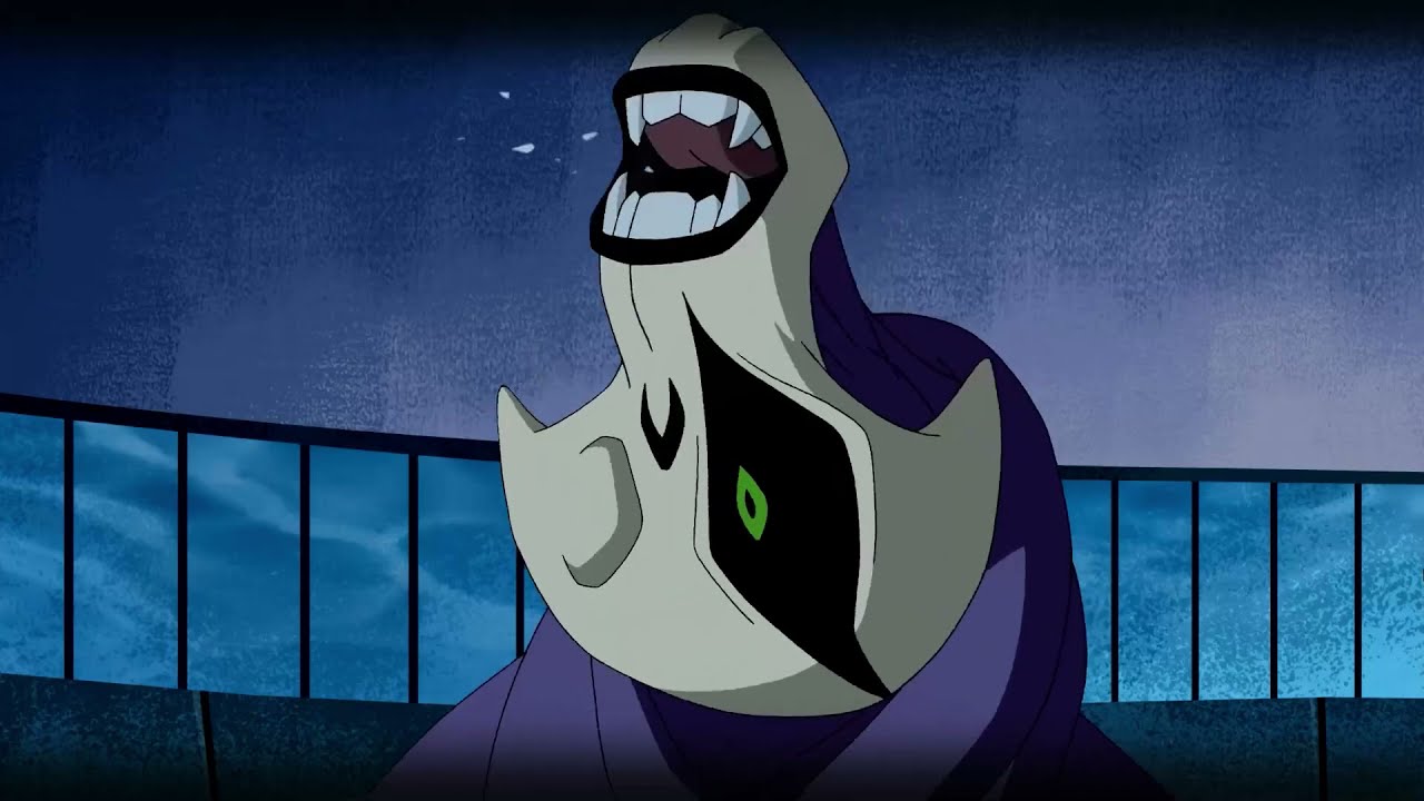 BEN 10 FUERZA ALIENIGENA : fantasmatico transformacion HD (espa&ntilde;ol latino)