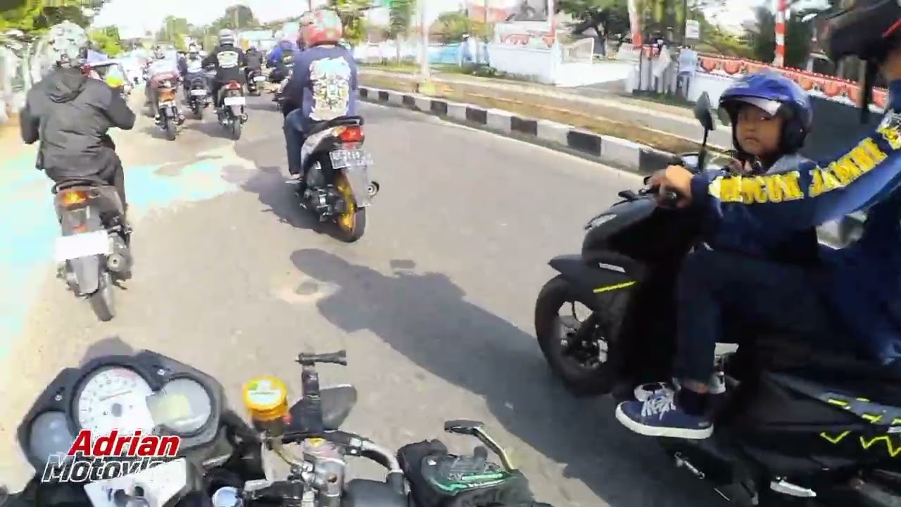 Ridding bersama Bikers MERDEKA🇮🇩 #short #subscribe 