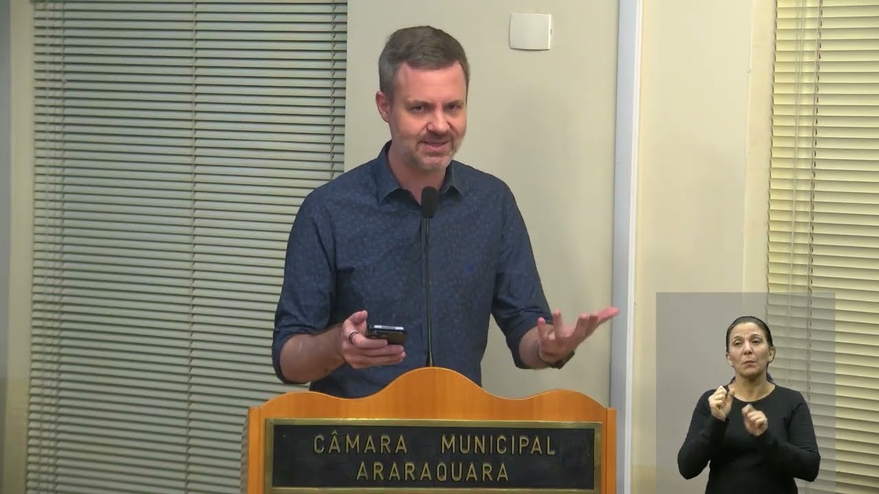 Rafael de Angeli - Pequeno Expediente da 52ª Sessão Ordinária
