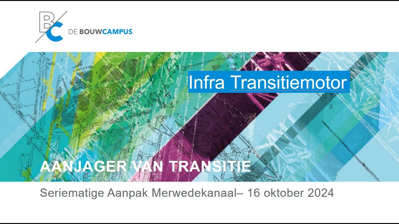 Transitiemotor: Het Merwedekanaal in één keer aanbesteed.
