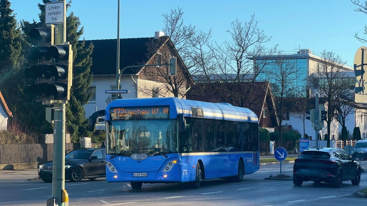 #449 Göppel G50 Go4City 12 |Motorstart + extrem lautes Getriebe |Busservice Watzinger M-WA 9568 |MVG