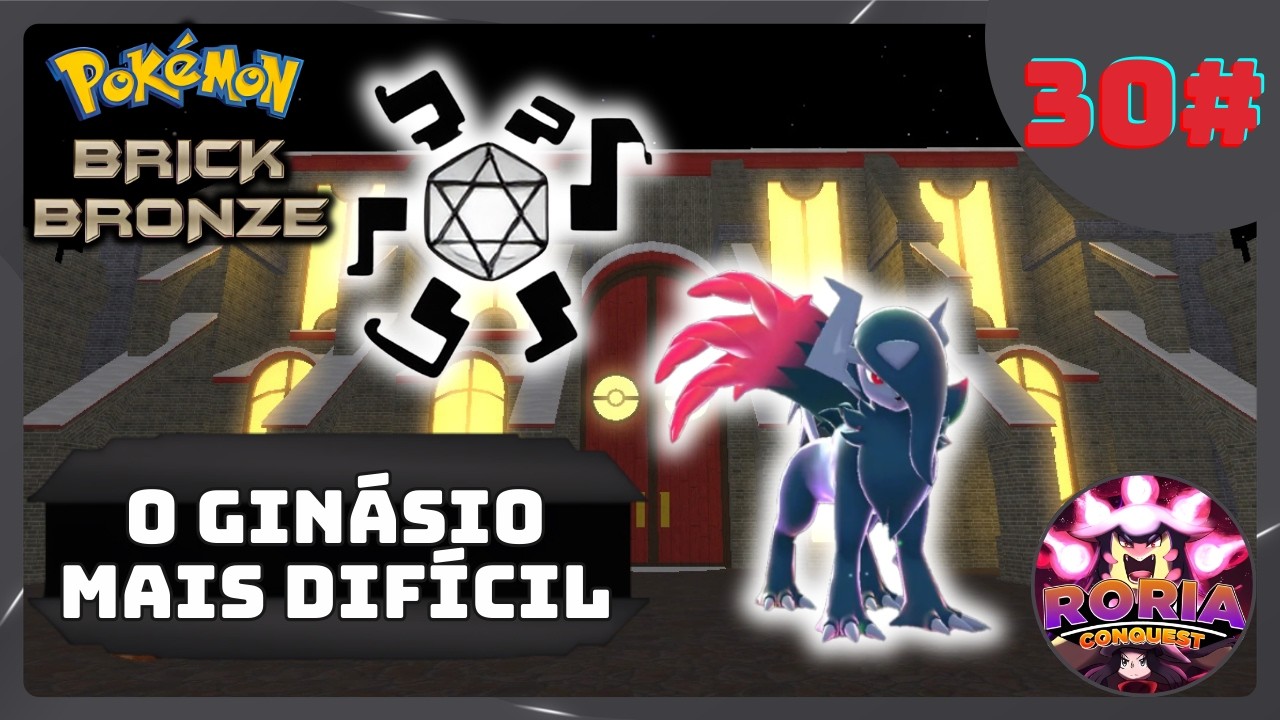 VENCEMOS O GINÁSIO MAIS PODEROSO - Pokemon Brick Bronze no Roblox /PT. 30