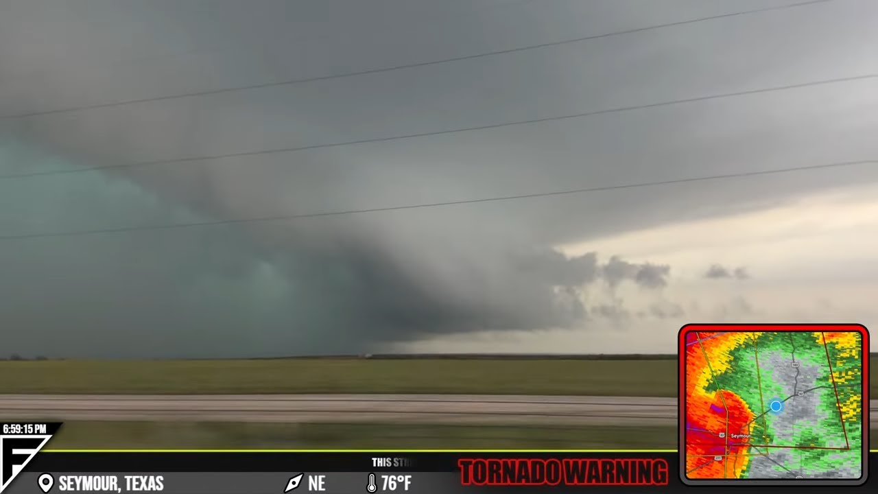 Texas Supercell Produces Dangerous Tornadoes - Live As It Happened - 4/29/25