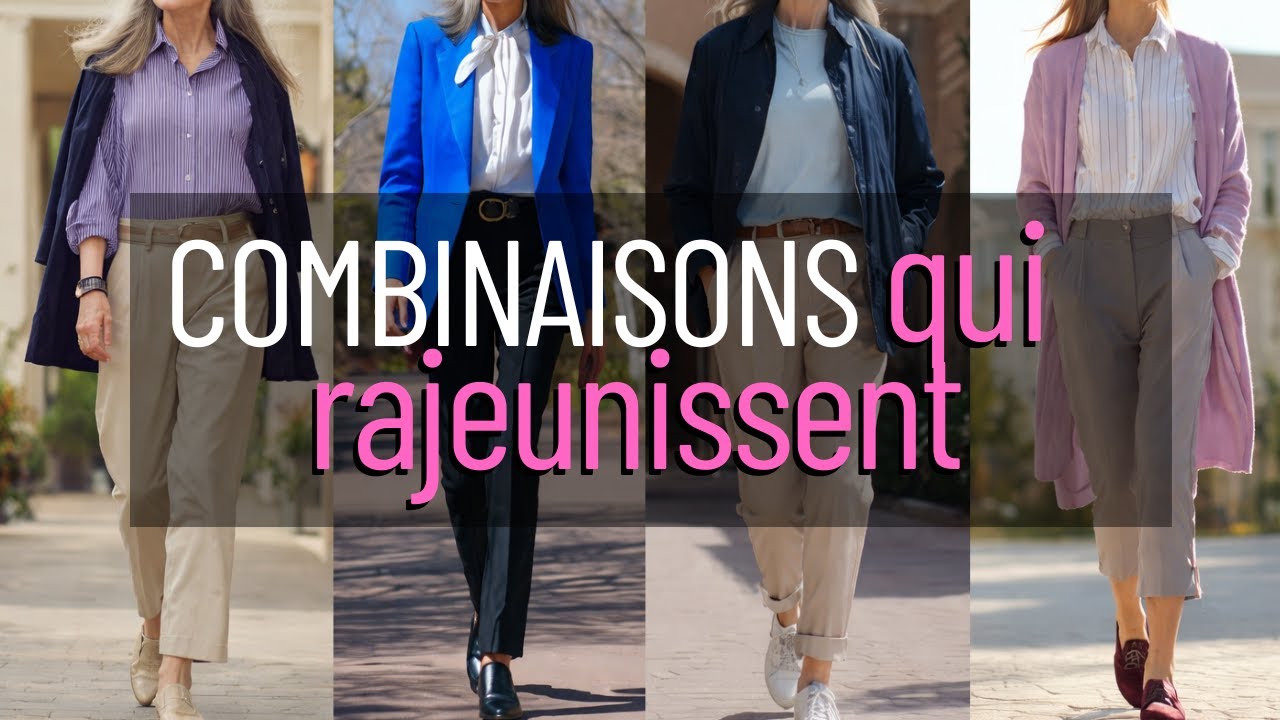 MODERNE! Combinaisons qui Rajeunissent les femmes matures