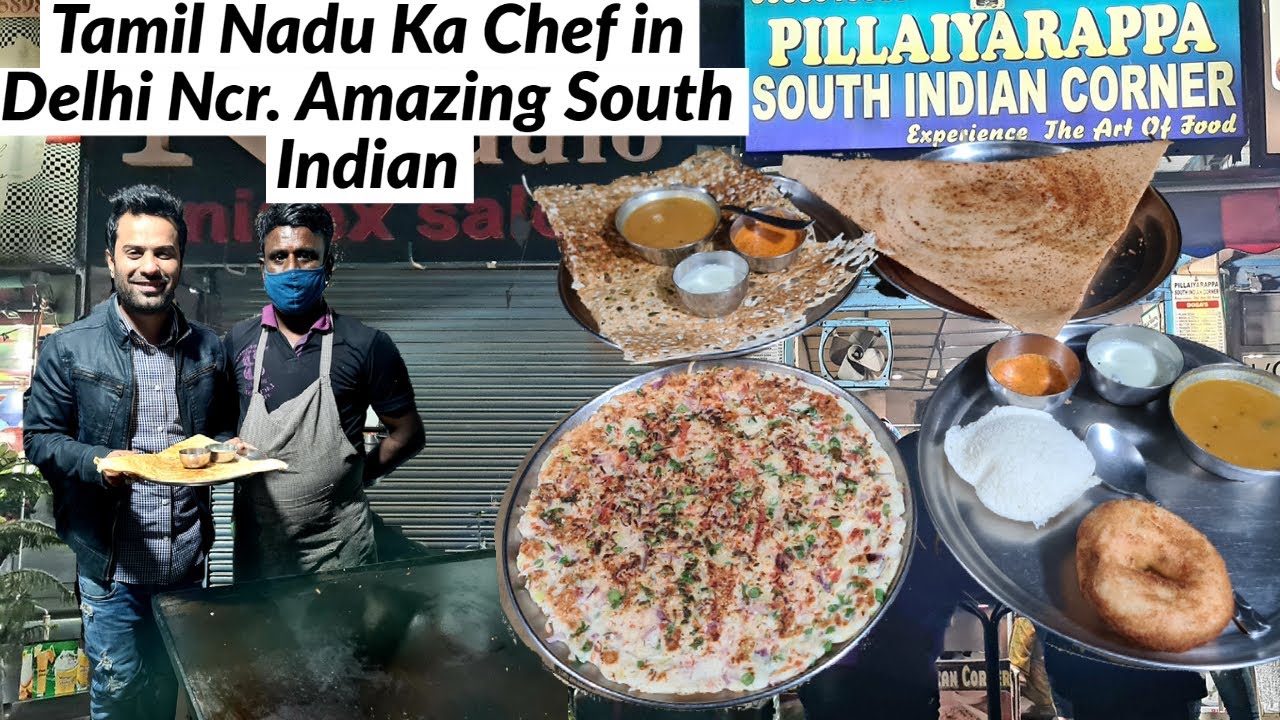 Tamil Nadu Ka Chef Selling Amazing South Indian Food in Delhi Ncr | Delhi Ncr Street Food