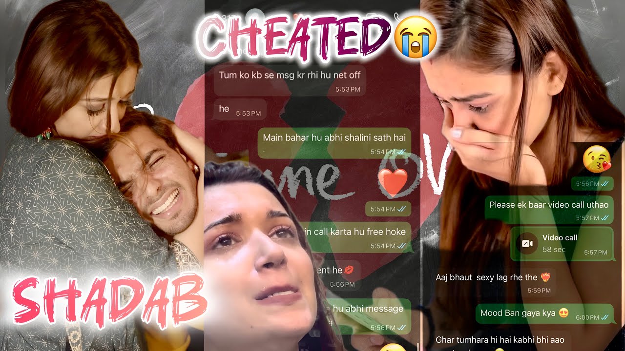 Shadab cheated me 💔 @beingshalinisuryavanshi8051 Chat leaked 🤯