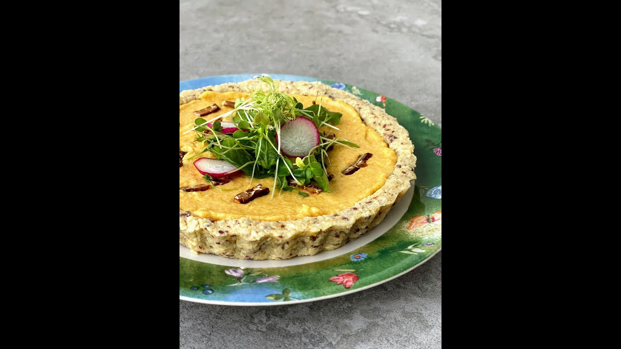 THIS TASTES SOOOO GOOD! RAW VEGAN QUICHE