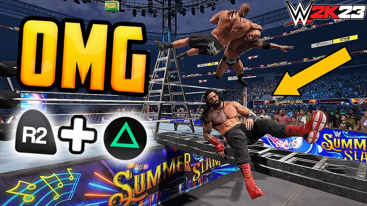 50 Ways To Hit Rock Bottom! - WWE 2K23