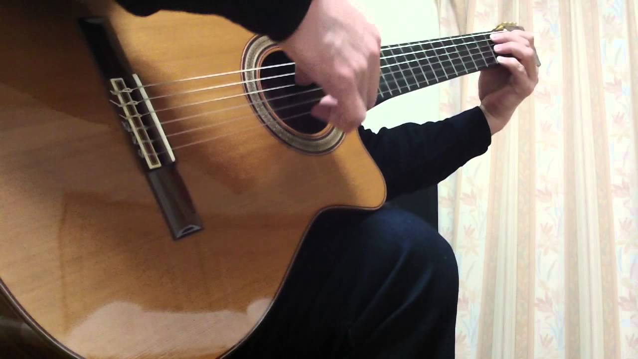 思い出のソレンツァラ (Solenzara) Classical Guitar