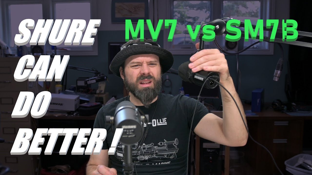 The Shure MV7 vs SM7B Experience.