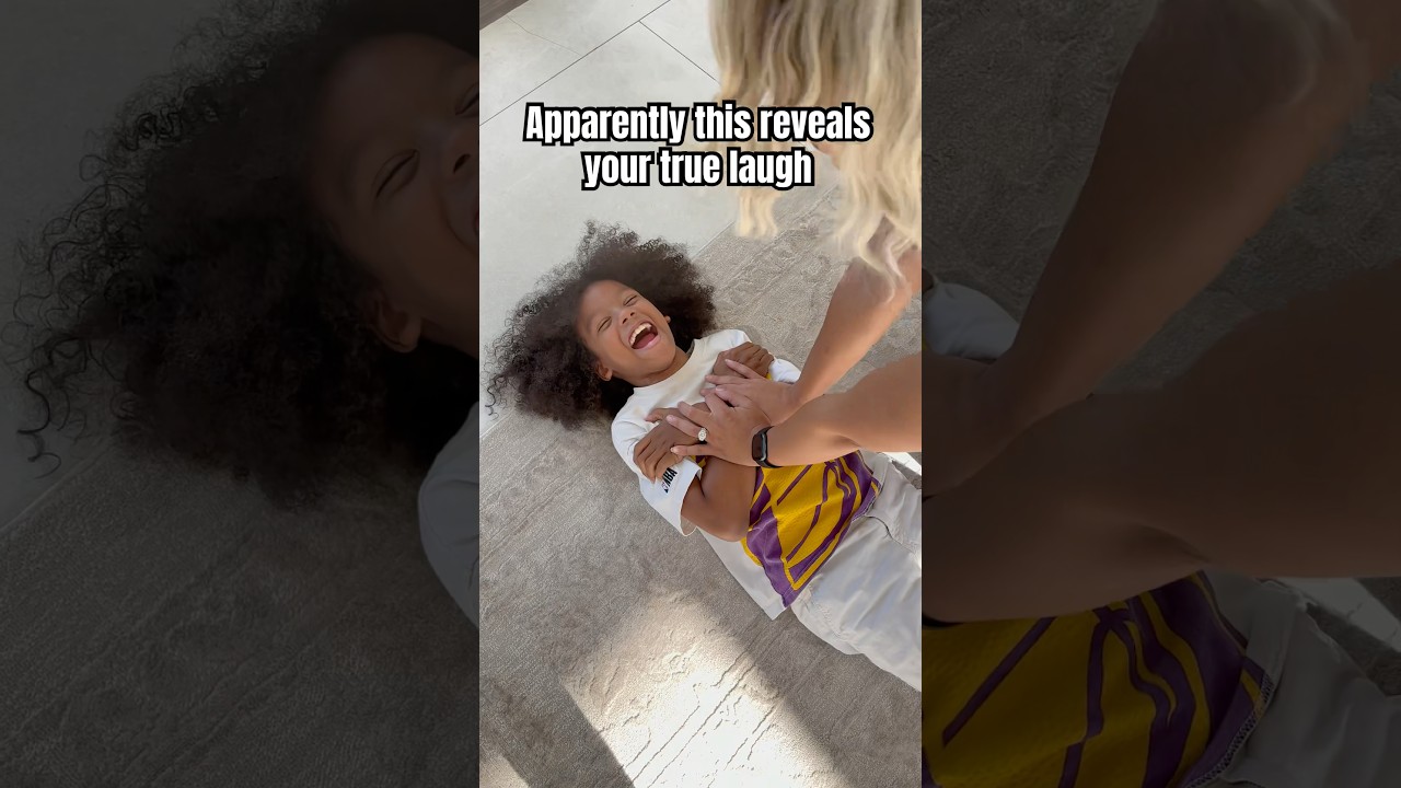 Whose laugh was the funniest? #shorts #family #chaos