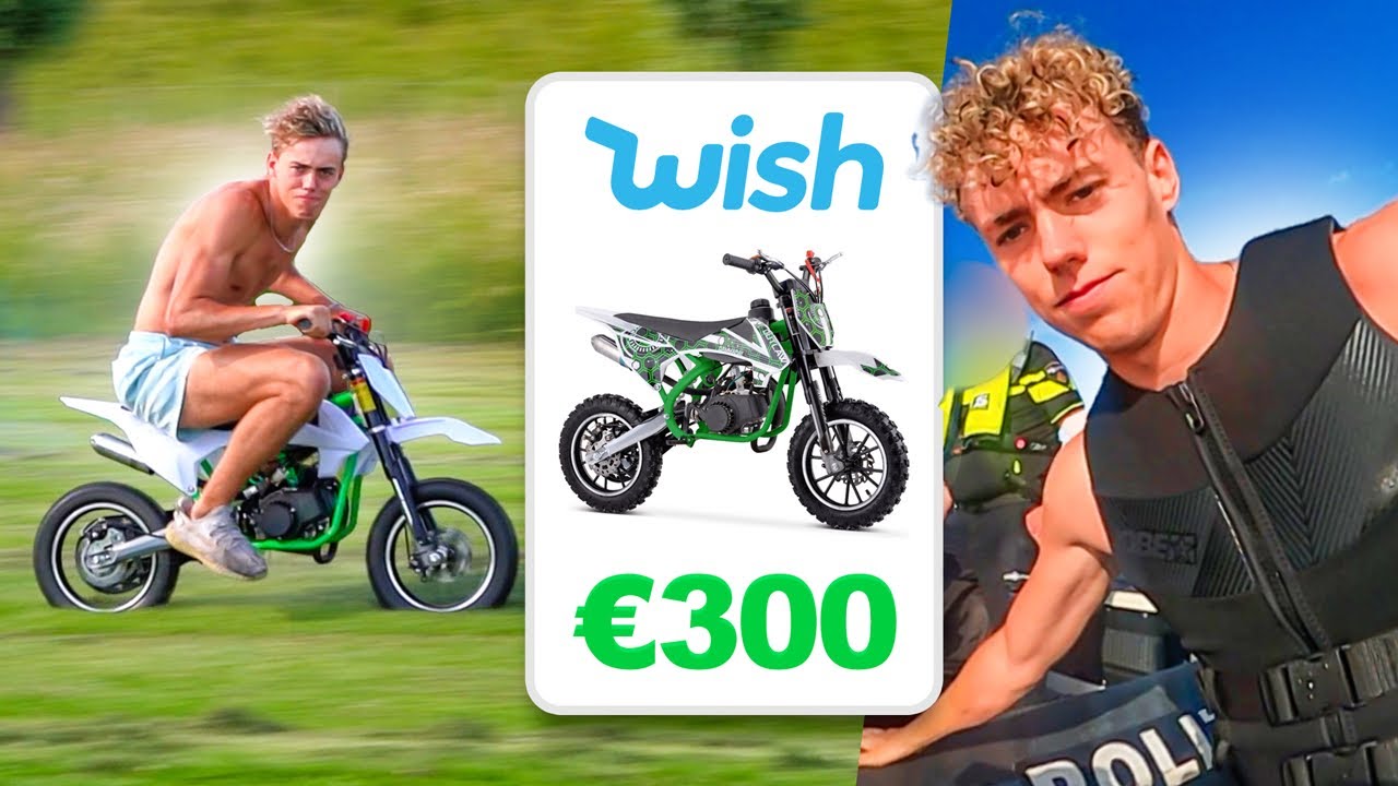 €300 MINI BIKE van WISH & GELIJK POLITIE!