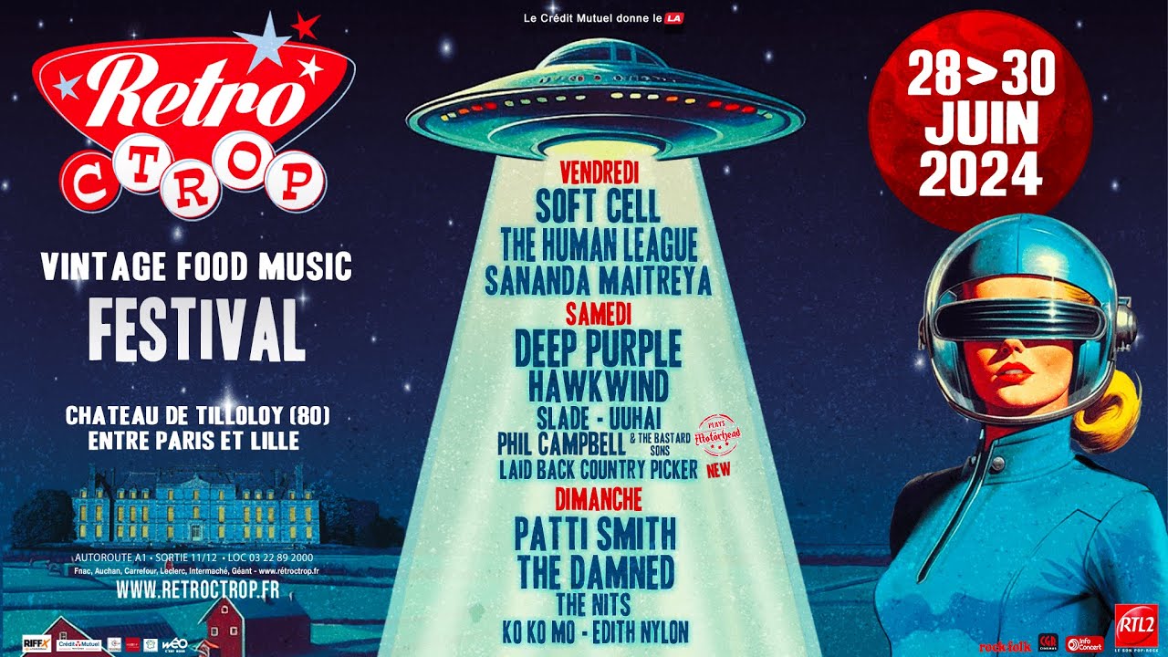 RETRO C TROP 2024 - FULL LINE UP