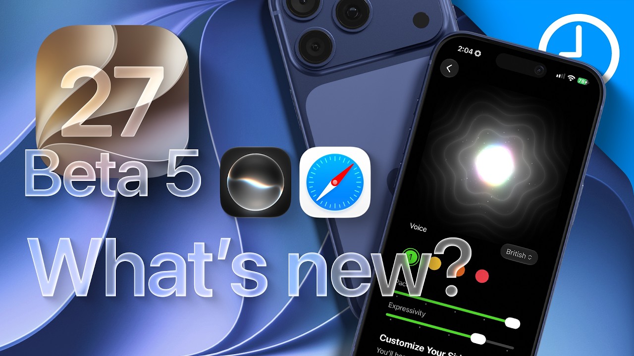 В iOS 27 Beta 5 изменений больше, чем ожидалось! Вот 15+ нововведений